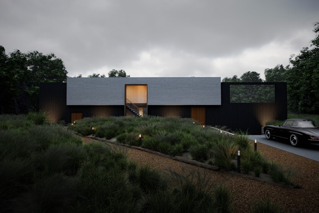 luxury villa exterior