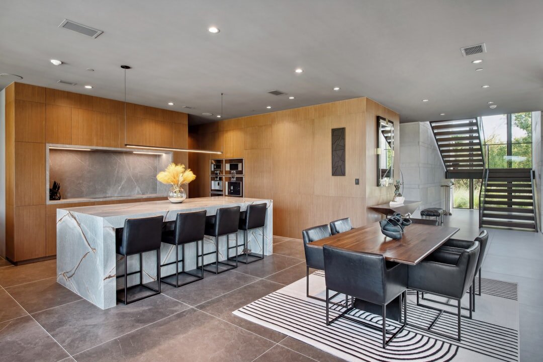 modern kitchen celebrity home