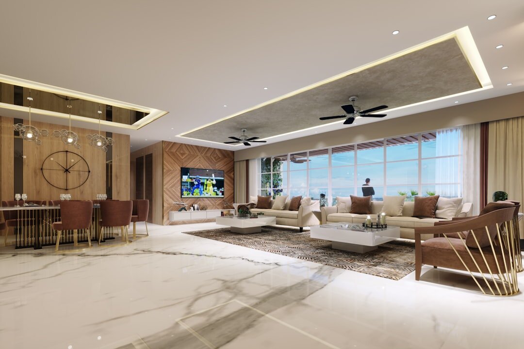 european villa interior